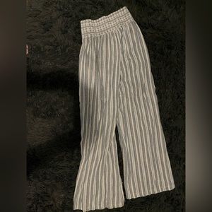 LG striped flare pants